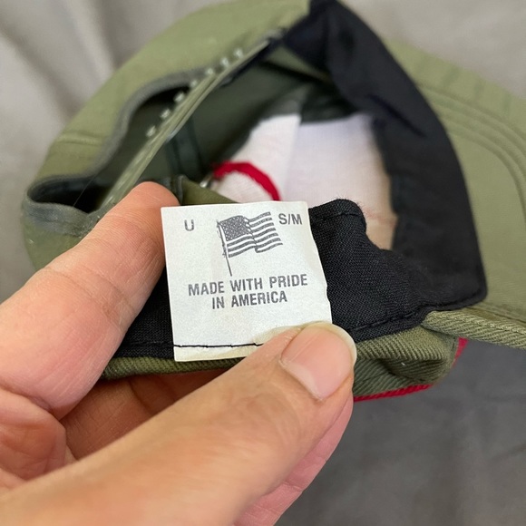 Vintage Boy Scouts Made In America Fleur De Lis Snap Back Baseball Cap Size S/M - Picture 8 of 8